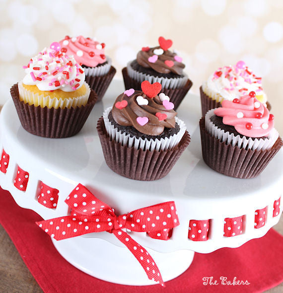 Bulk Midi Brown Cupcake Liners | www.sprinklebeesweet.com