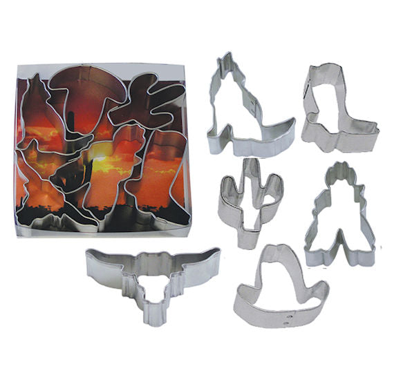 Mini Cowboy Cookie Cutters Set | www.sprinklebeesweet.com
