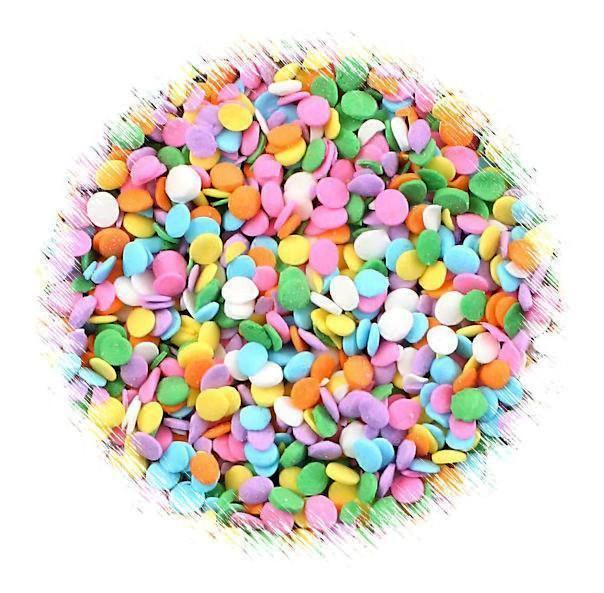 Mini Pastel Dots Sprinkles | www.sprinklebeesweet.com