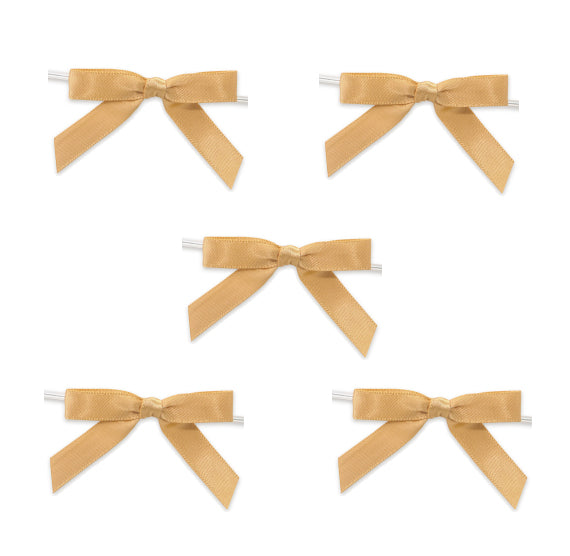 Gold Bows with Ties: 2" | www.sprinklebeesweet.com