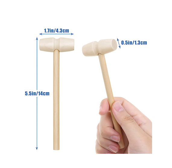 Wooden Mini Smash Hammer | www.sprinklebeesweet.com