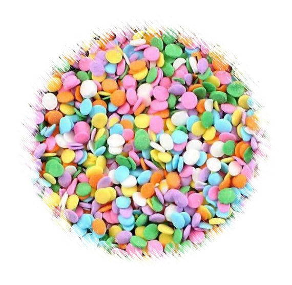 Bulk Sprinkles: Mini Pastel Dots | www.sprinklebeesweet.com