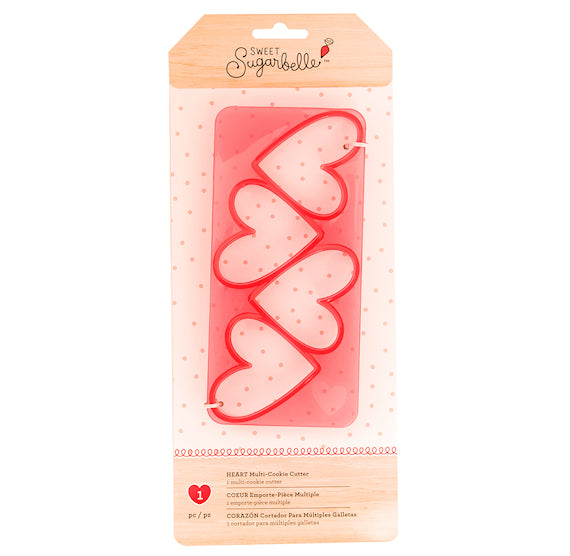 Sweet Sugarbelle Multi Heart Cookie Cutter | www.sprinklebeesweet.com