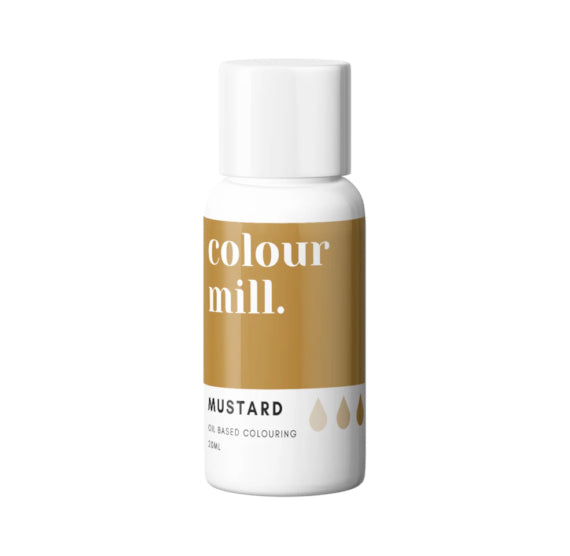 Colour Mill Oil Based Food Coloring: Mustard | www.sprinklebeesweet.com