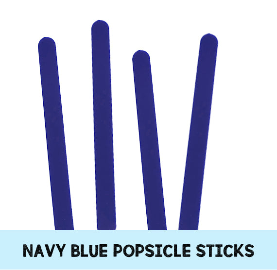 Navy Blue Popsicle Sticks:  Acrylic Cakesicle Sticks | www.sprinklebeesweet.com