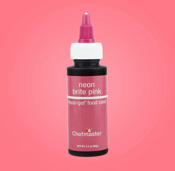 Chefmaster Liqui-Gel: Neon Pink | www.sprinklebeesweet.com