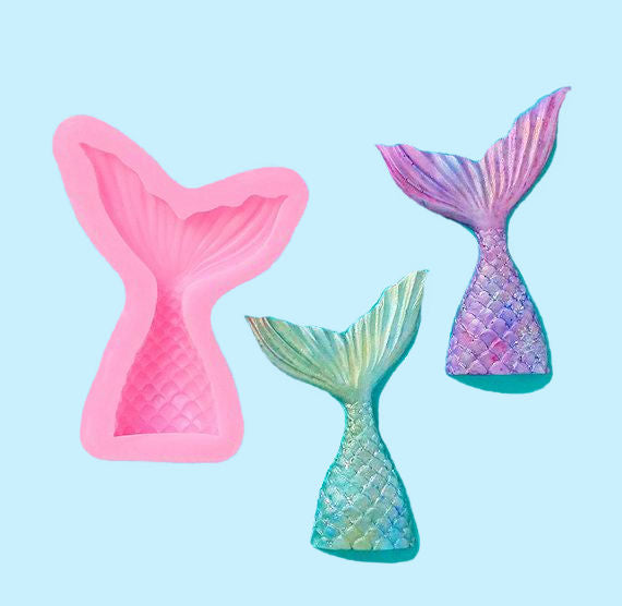 Mermaid Tail Candy Mold: Small | www.sprinklebeesweet.com