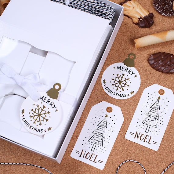Christmas Cookie Box Kit: Noel | www.sprinklebeesweet.com