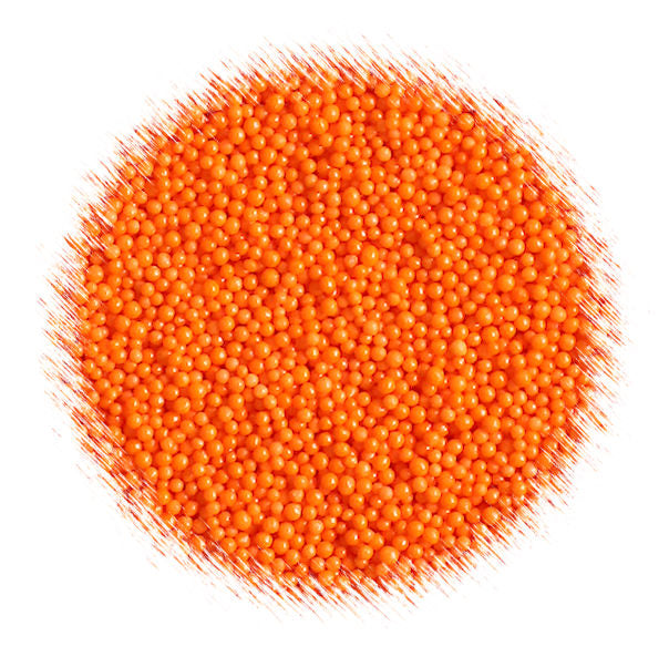 Orange Nonpareils | www.sprinklebeesweet.com