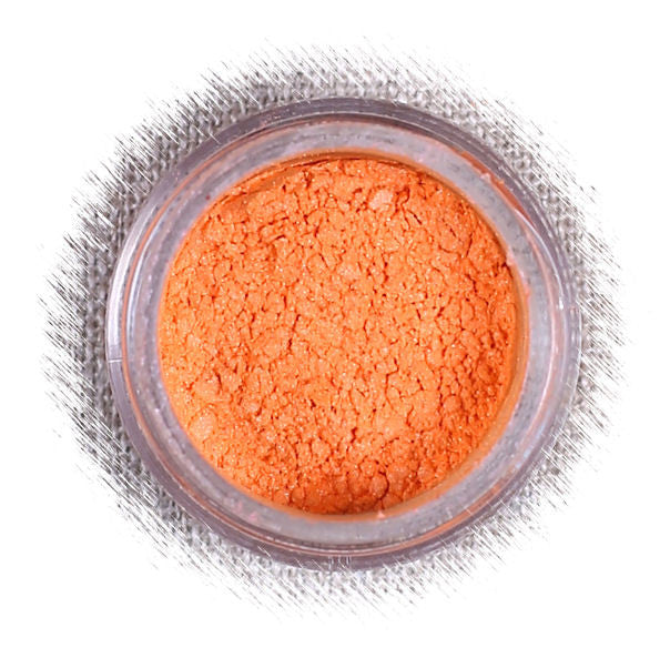 Orange Luster Dust: Tropical Coral | www.sprinklebeesweet.com