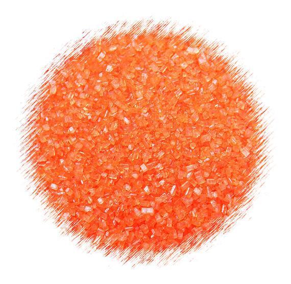 Orange Sparkling Sugar | www.sprinklebeesweet.com