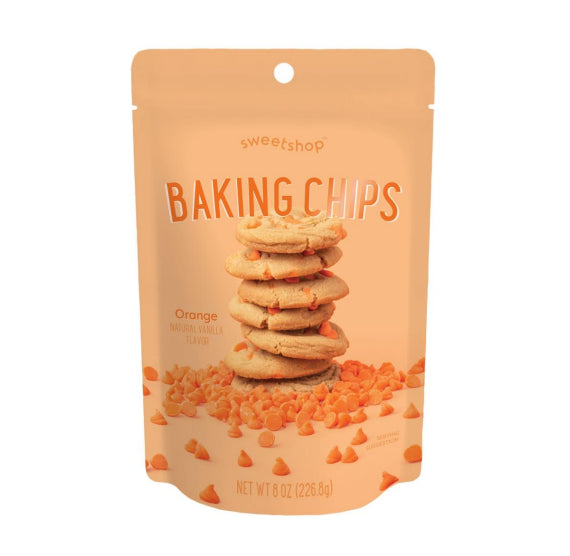 Sweetshop Orange Baking Chips | www.sprinklebeesweet.com