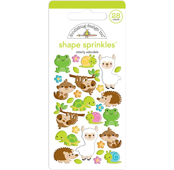 Glossy Otterly Adorable Stickers | www.sprinklebeesweet.com