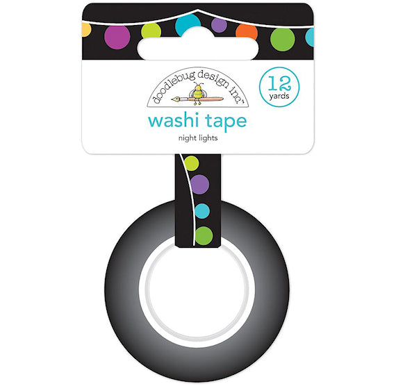 Halloween Washi Tape: Party Lights | www.sprinklebeesweet.com