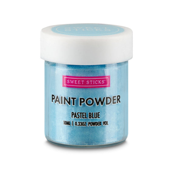 Pastel Blue Edible Paint Powder | www.sprinklebeesweet.com