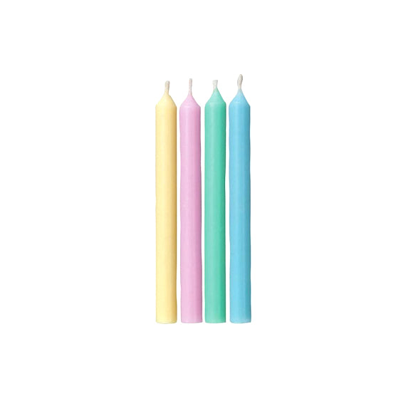 Wilton Pastel Birthday Candles | www.sprinklebeesweet.com