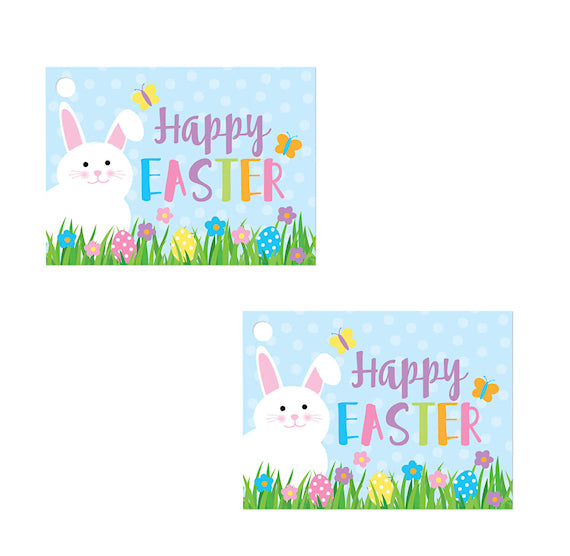 Happy Easter Gift Tag Cards: Garden | www.sprinklebeesweet.com