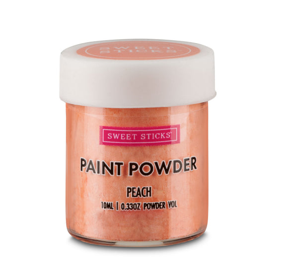 Peach Edible Paint Powder | www.sprinklebeesweet.com