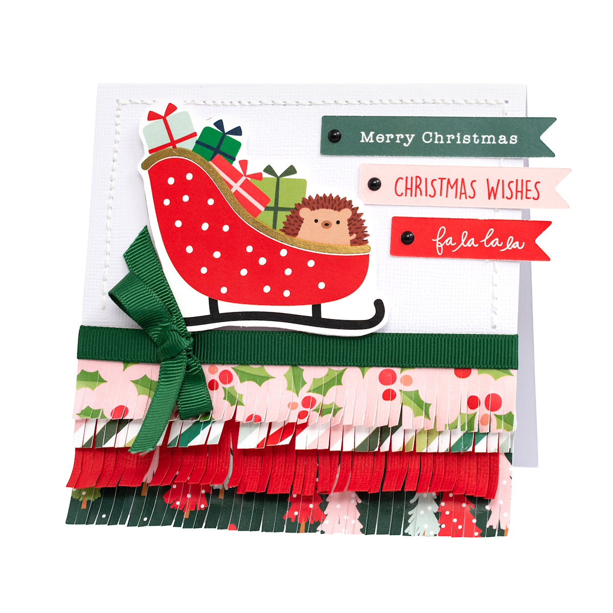 Pebbles Christmas Gift Tags + Ephemera with Sayings | www.sprinklebeesweet.com
