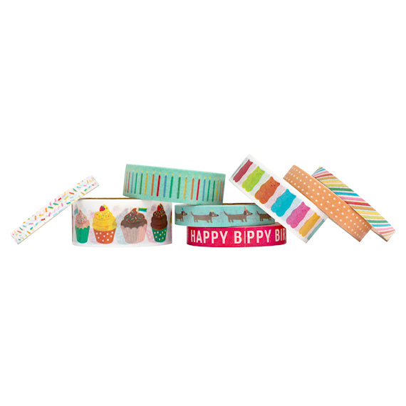 Birthday Washi Tape Set | www.sprinklebeesweet.com