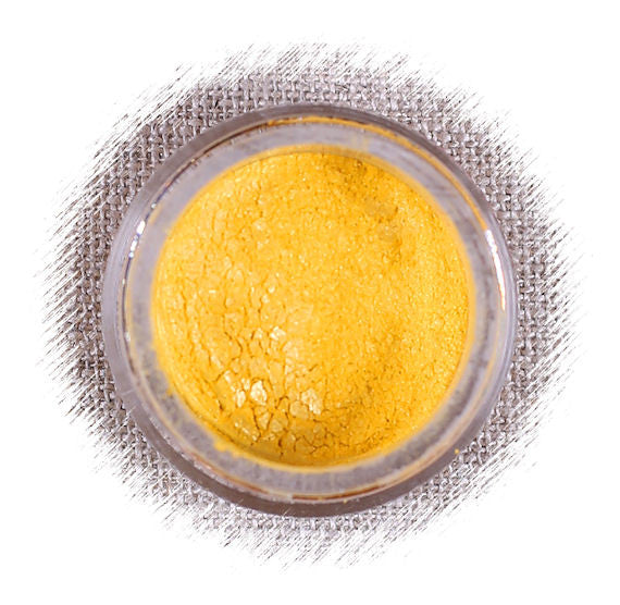 Pineapple Yellow Luster Dust | www.sprinklebeesweet.com