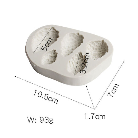 Silicone Pine Cone Mold | www.sprinklebeesweet.com