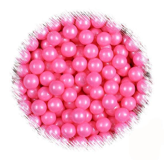 Pink Sugar Pearls: 7mm | www.sprinklebeesweet.com