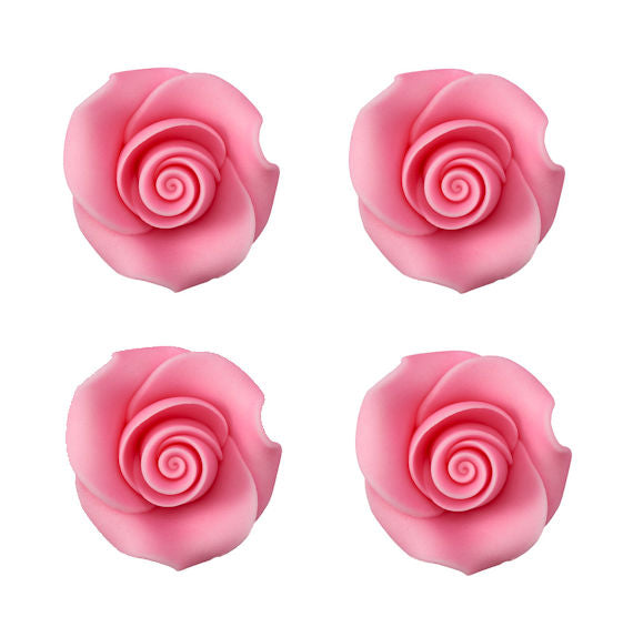 Shop Edible Roses in Pretty Colors: Fondant Roses in .5, 1