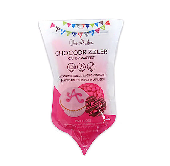 Chocodrizzler Mini Candy Wafers Pouch: Pink | www.sprinklebeesweet.com
