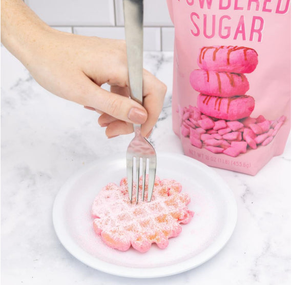 Sweetshop Pink Powdered Sugar | www.sprinklebeesweet.com