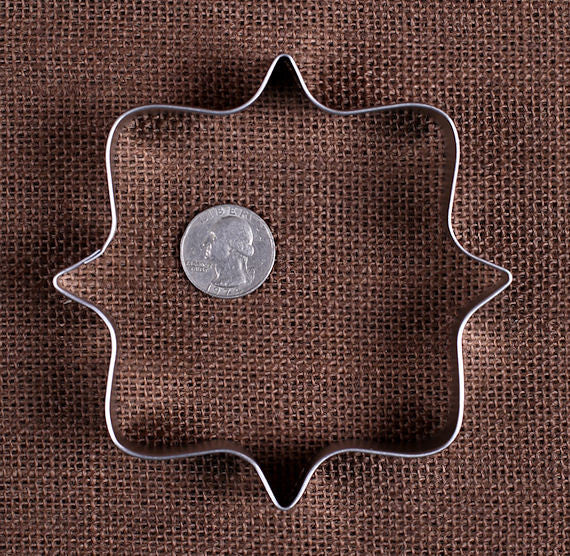 Plaque Square Cookie Cutter | www.sprinklebeesweet.com