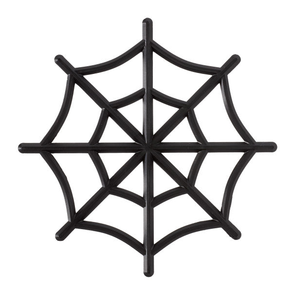 Halloween Cake Toppers: Spider and Web | www.sprinklebeesweet.com