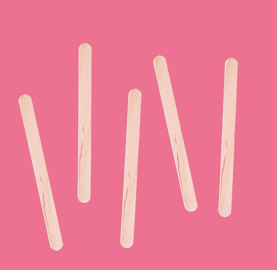 Wooden Popsicle Sticks: 4.5" | www.sprinklebeesweet.com