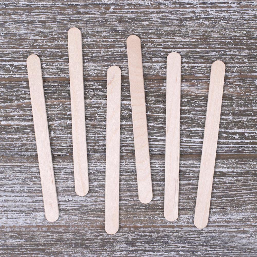 Wooden Popsicle Sticks: 4.5" | www.sprinklebeesweet.com