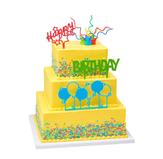 Primary Birthday Candles: Twist | www.sprinklebeesweet.com