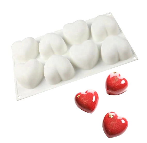 Large Puffy Heart Mold | www.sprinklebeesweet.com