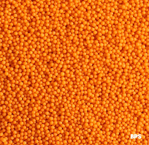 Pumpkin Orange Nonpareils | www.sprinklebeesweet.com