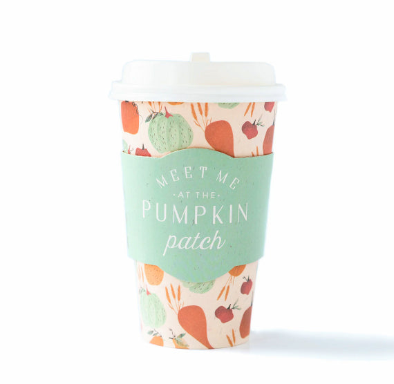 Fall Coffee Cups: Pumpkin Patch | www.sprinklebeesweet.com