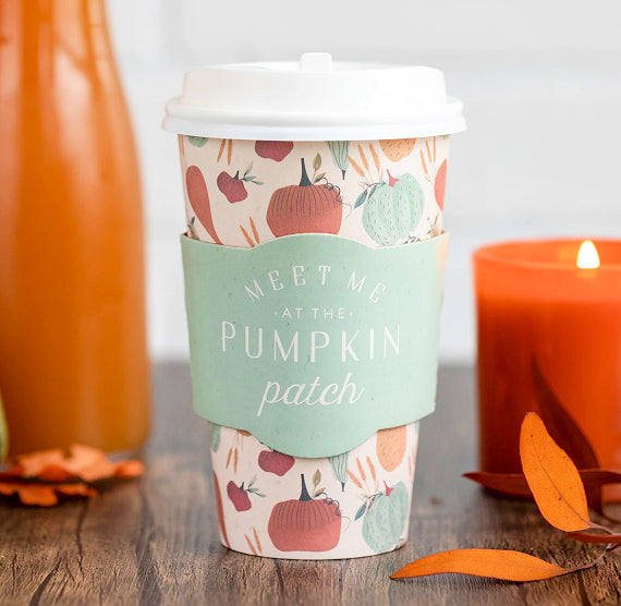 Fall Coffee Cups: Pumpkin Patch | www.sprinklebeesweet.com