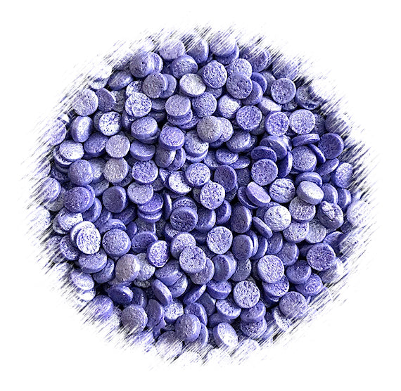 Shimmer Purple Dot Sprinkles: 4mm | www.sprinklebeesweet.com