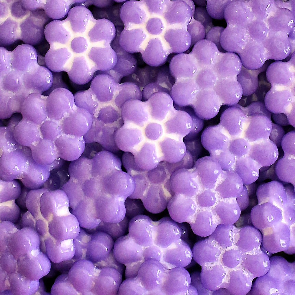 Purple Flower Candy Sprinkles | www.sprinklebeesweet.com