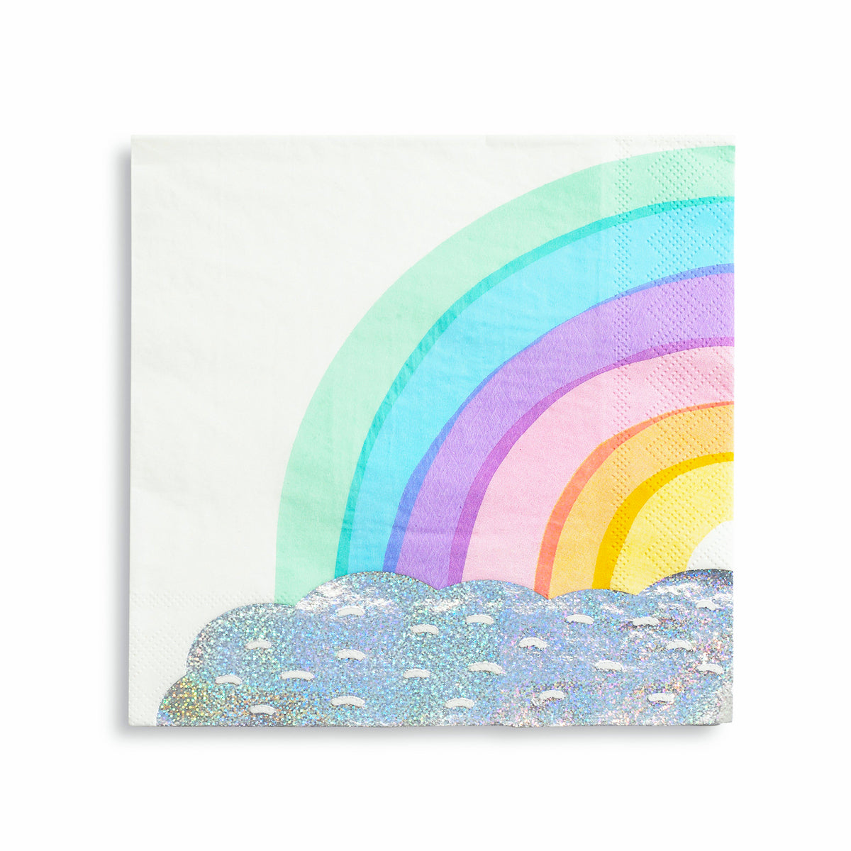 Pastel Rainbow Napkins | www.sprinklebeesweet.com