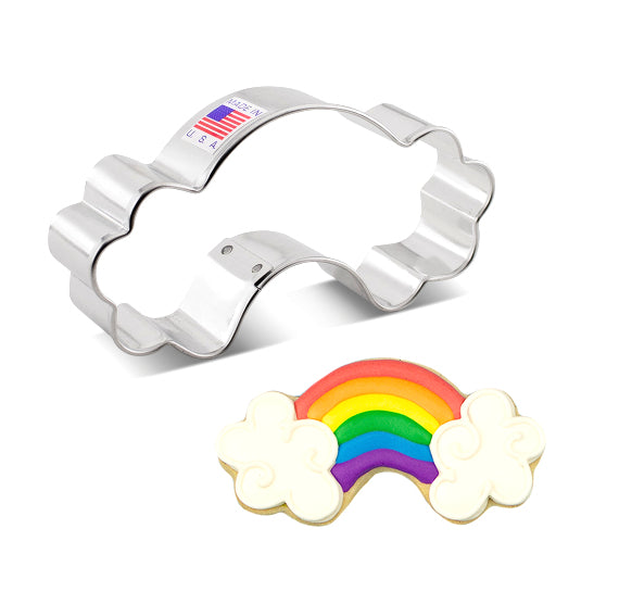 Rainbow Cookie Cutter | www.sprinklebeesweet.com
