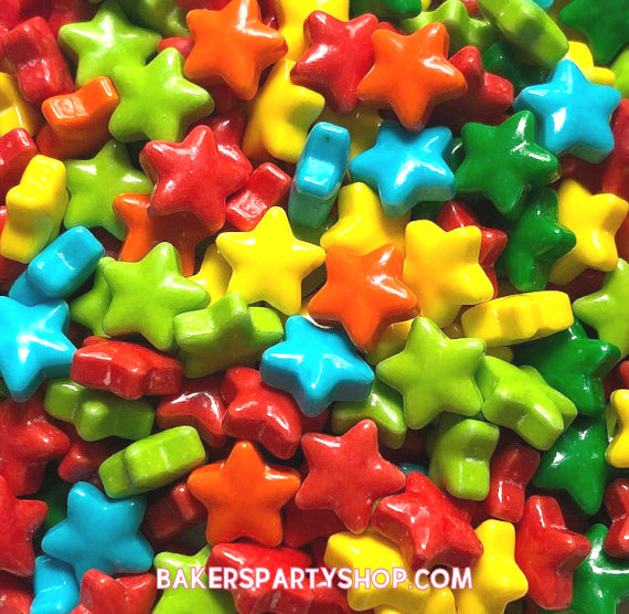 Rainbow Star Candy Sprinkles | www.sprinklebeesweet.com