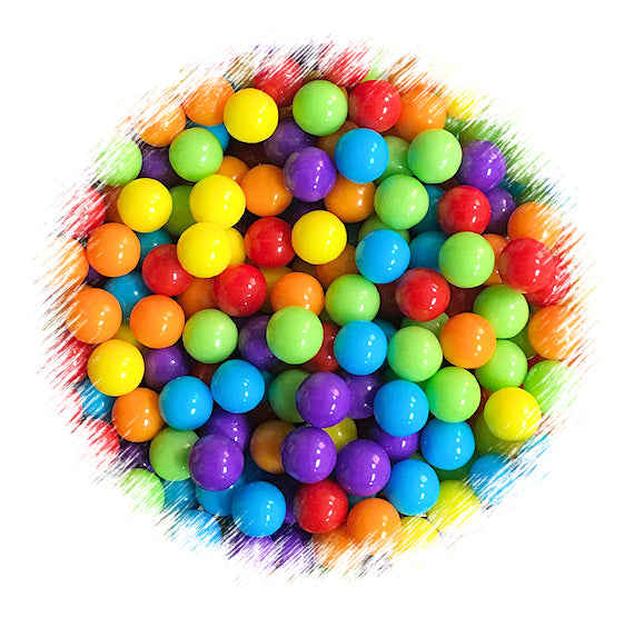 Rainbow Sugar Pearls: 7mm | www.sprinklebeesweet.com