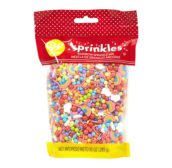 Wilton Rainbow Sprinkle Mix | www.sprinklebeesweet.com