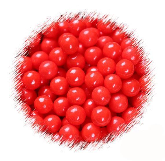 Red Sugar Pearls: 7mm - LAST CALL - SAVE MORE ON BULK BAGS | www.sprinklebeesweet.com