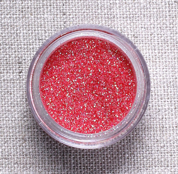 Red Rainbow Disco Glitter | www.sprinklebeesweet.com