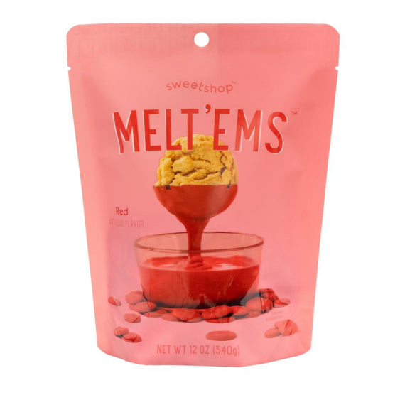 Sweetshop Melt'ems Red Candy Coating | www.sprinklebeesweet.com