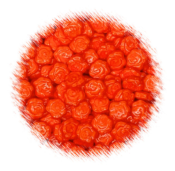 Red Rose Candy Sprinkles | www.sprinklebeesweet.com